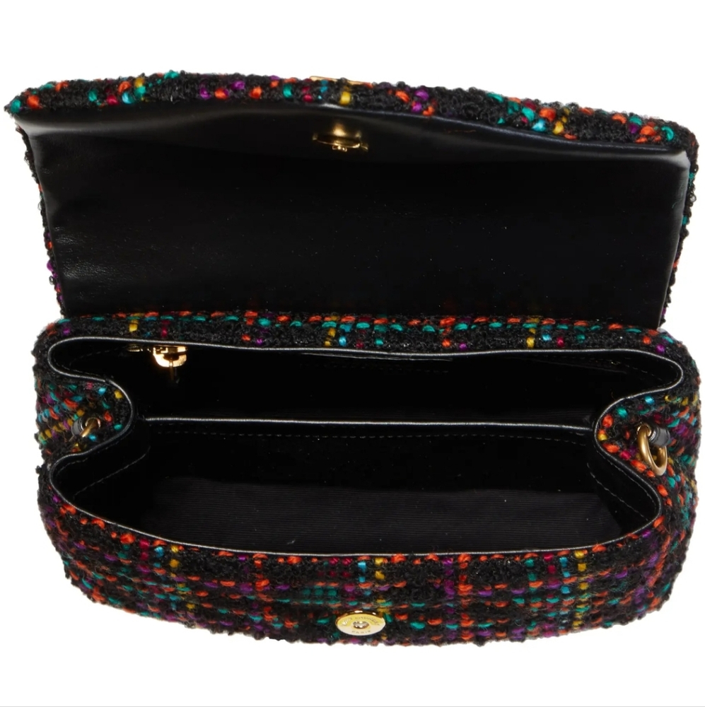 Rare & Authentic YSL Saint Laurent LOULOU TOY STRAP "Y" LEATHER in Multi-Color!! - Picture 7 of 16